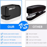Automatic Stapler - Compatible with 24/6 and 26/6 Staples